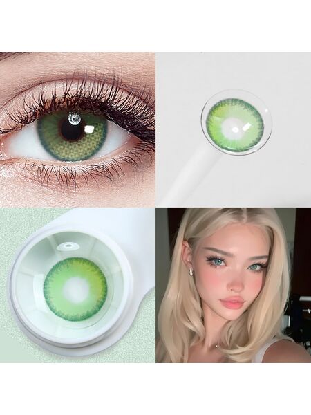 Uris Green 6 Months Contact Lenses