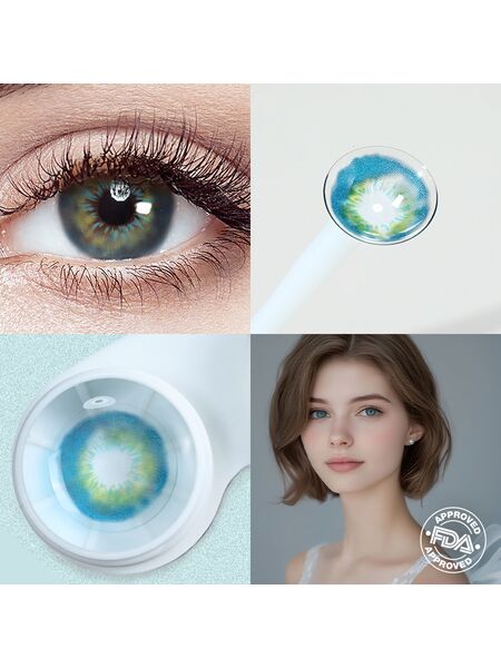 Secret Garden Blue 6 Months Contact Lenses