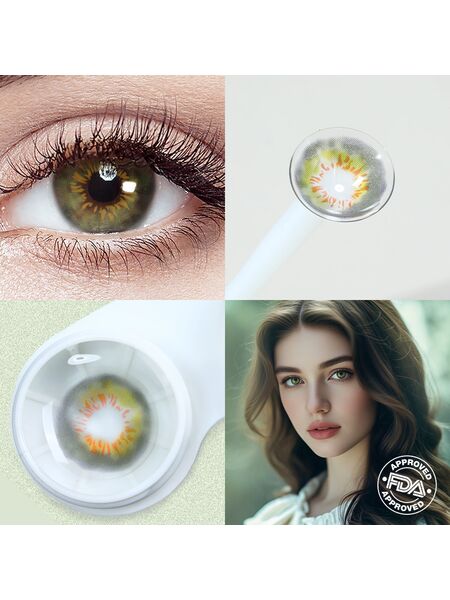 Secret Garden Green 6 Months Contact Lenses