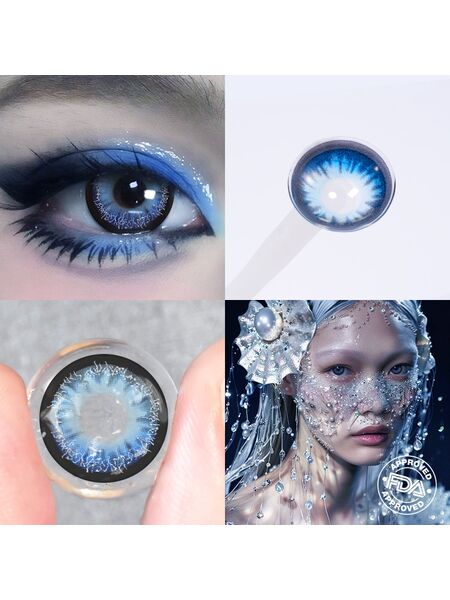 Cybera Blue 6 Months Contact Lenses