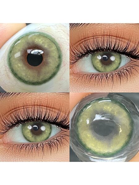 Sorayama Green Yearly Contact Lenses