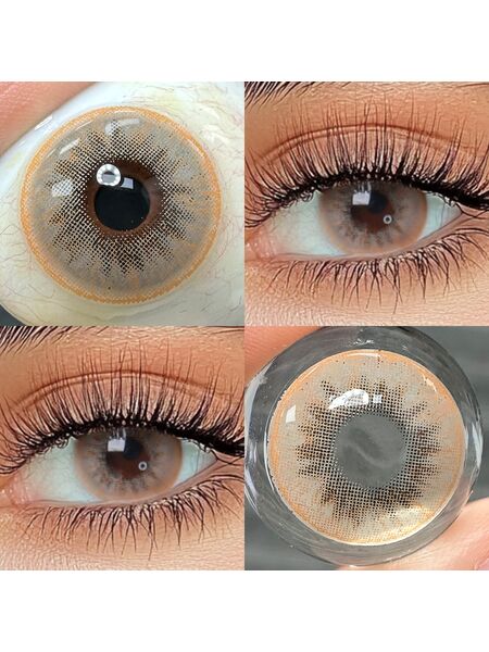 Sunburst Brown Yearly Contact Lenses
