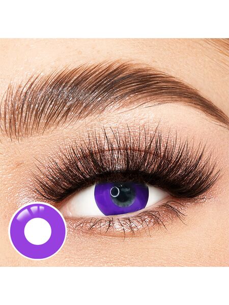 Pure Violet Costume Yearly Contact Lenses