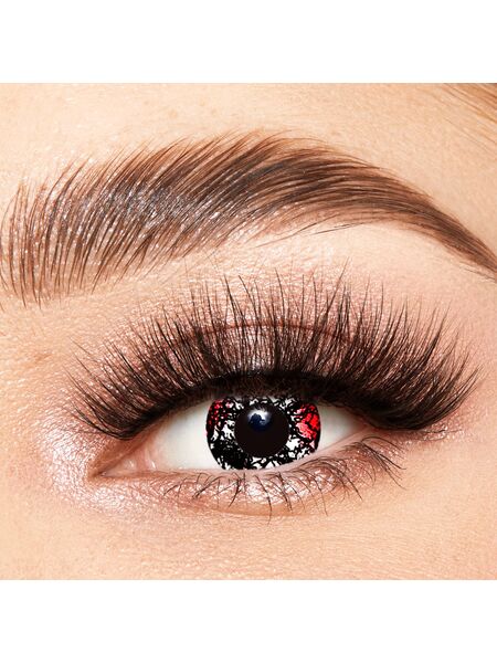 Demon Black Costume Yearly Contact Lenses