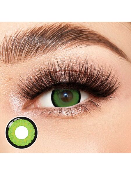 Manson Forest Green Costume Yearly Contact Lenses