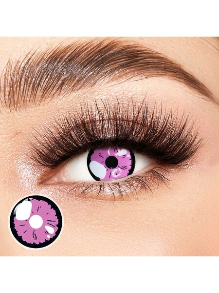 Anime Bling Purple Costume Yearly Contact Lenses