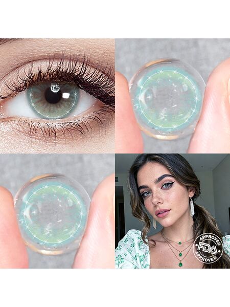 Sonel Green 6 Months Contact Lenses