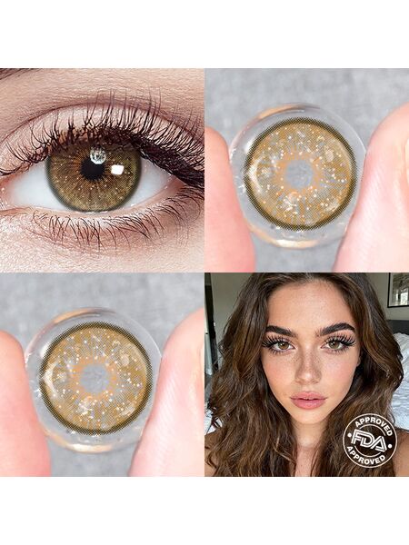 Interstellar Brown 6 Months Contact Lenses