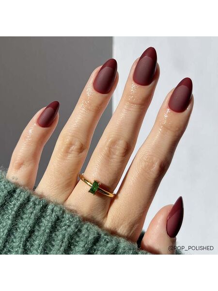 Merlot Red Nails