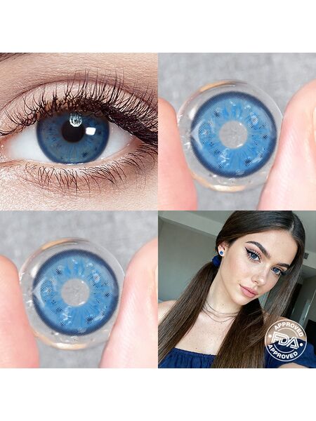 Morpho Blue 6 Months Contact Lenses
