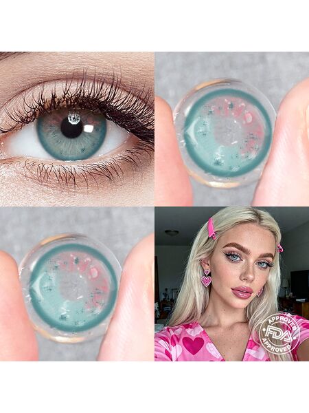 Morpho Green 6 Months Contact Lenses