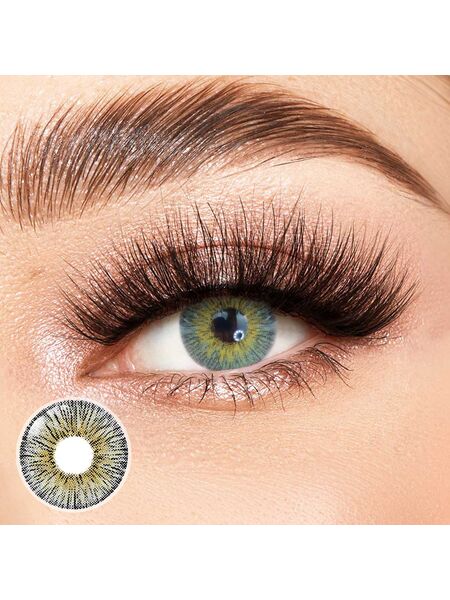 New York Retro Marble Yearly Contact Lenses