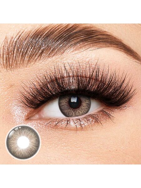 Slate Brown Yearly Contact Lenses