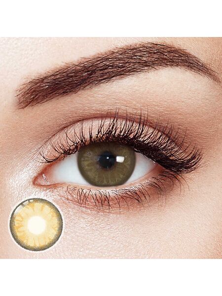 Gem Brown Yearly Contact Lenses