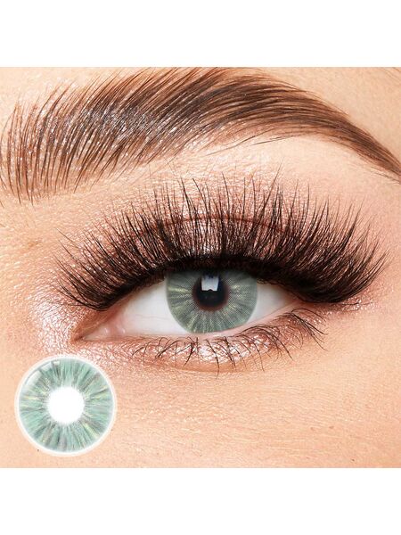 Peruvian Green Yearly Contact Lenses