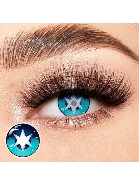 Hoshino Blue Costume Yearly Contact Lenses