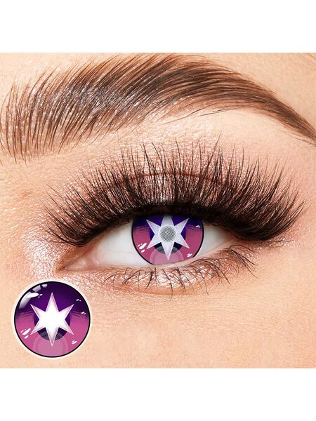 Hoshino Purple Costume Yearly Contact Lenses
