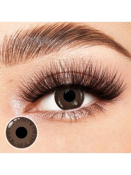 Oblivion Brown Costume Yearly Contact Lenses