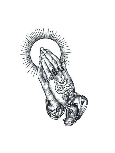 Sacred Prayer Tattoos