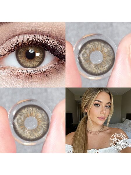 Artist Brown 6 Months Contact Lenses