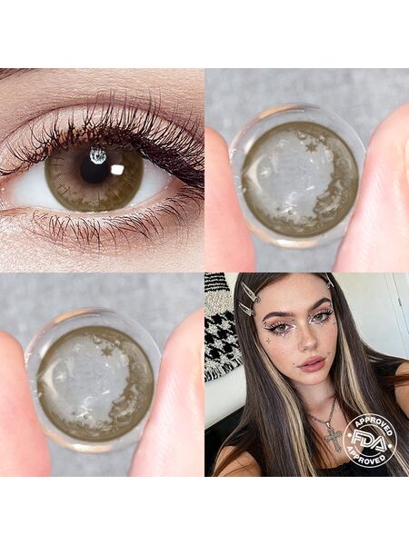 Artemis Light Brown 6 Months Contact Lenses
