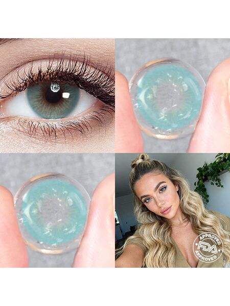 Dolphin Green 6 Months Contact Lenses