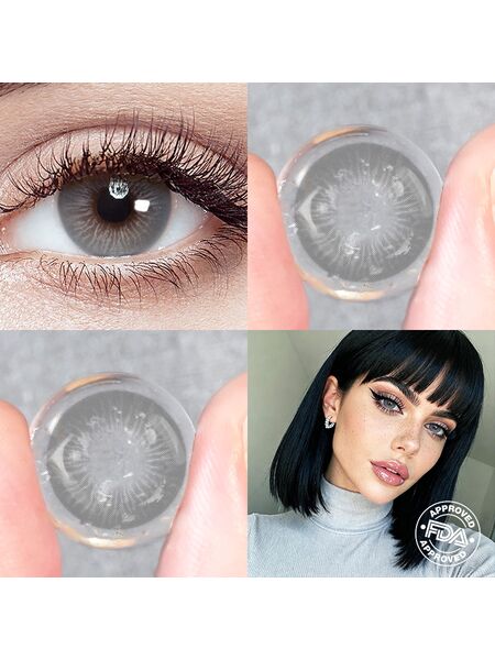 Frequency Gray 6 Months Contact Lenses