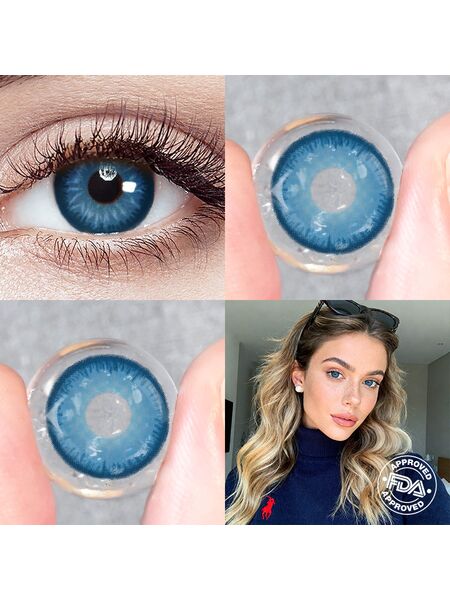 Lyra Blue 6 Months Contact Lenses