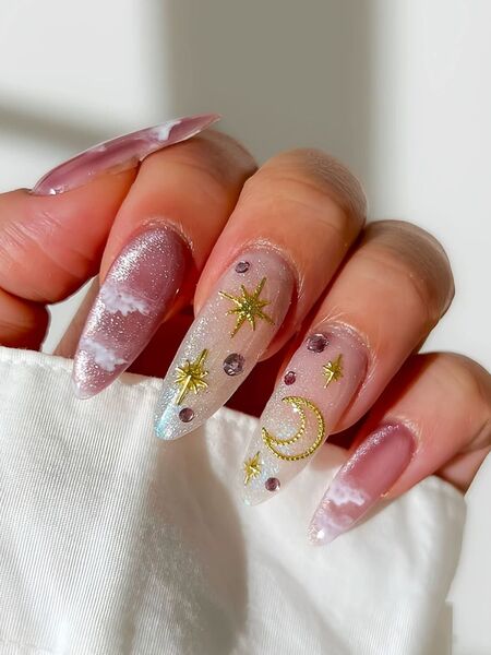 Luna Rose Pink Nails