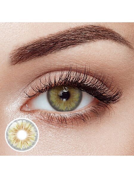 Cleopatra Green Prescription Yearly Contact Lenses