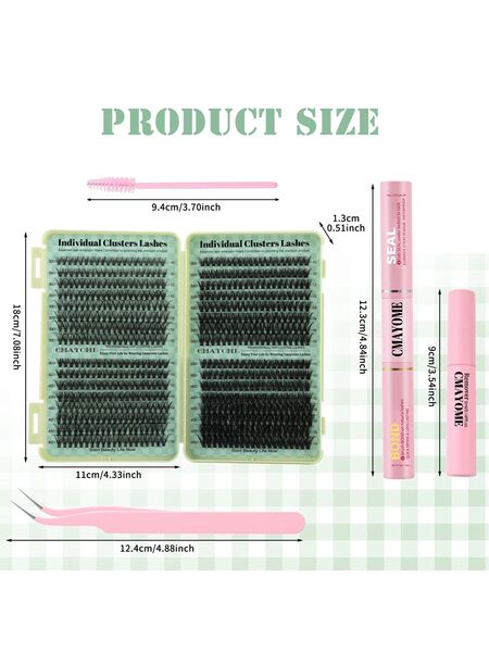 Birch Glow Segmented Natural Lashes