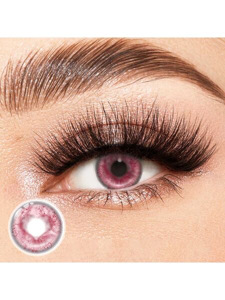 Love Spell Pink Yearly Contact Lenses
