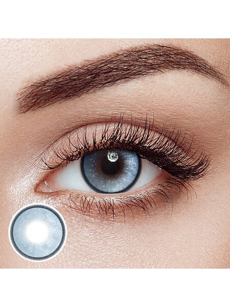 Polly Blue Yearly Contact Lenses