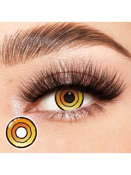 Karane Brown Costume Yearly Contact Lenses