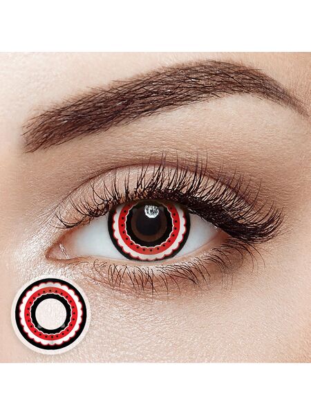 Day of The Dead Costume 6 Months Contact Lenses