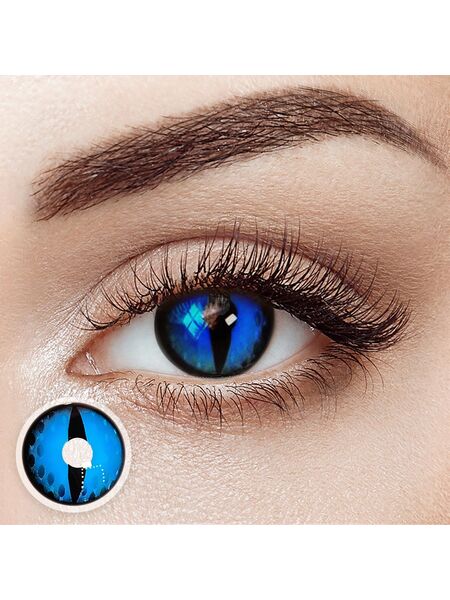 Catwoman Blue Costume 6 Months Contact Lenses