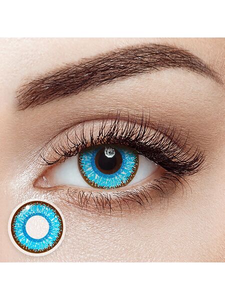 Wonder Woman Blue Costume 6 Months Contact Lenses