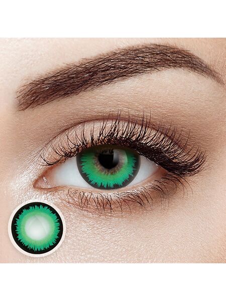 Hemlock Green Costume 6 Months Contact Lenses
