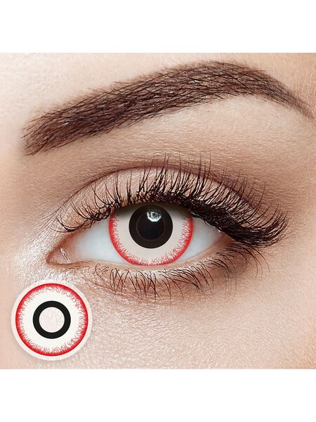 Terrifier Red Costume 6 Months Contact Lenses
