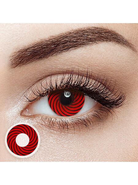 Red Joker Costume 6 Months Contact Lenses