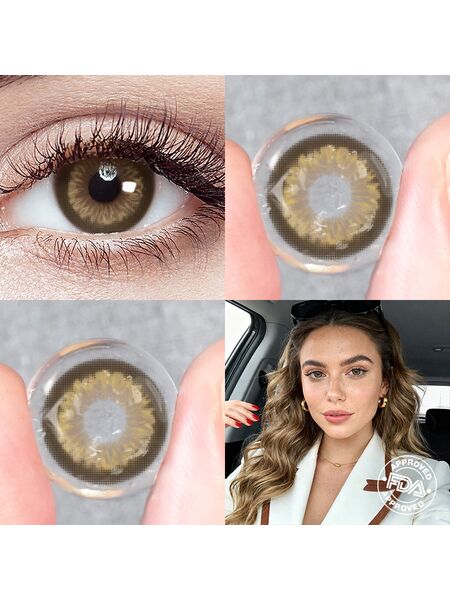 Felina Brown 6 Months Contact Lenses