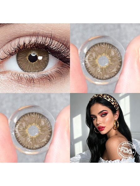 Amiro Brown 6 Months Contact Lenses