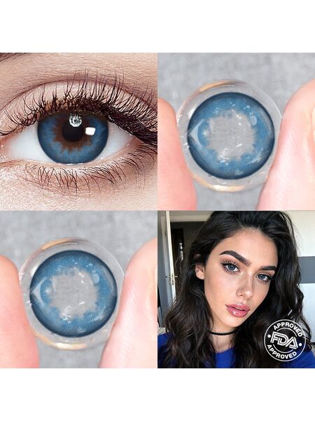 Jovie Blue 6 Months Contact Lenses