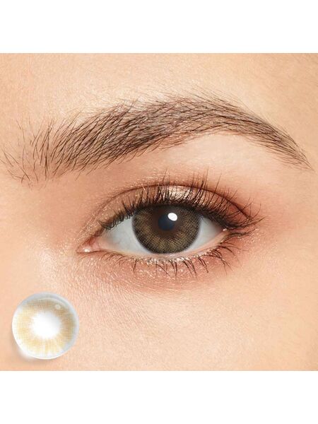 Spanish Real Brown Yearly Contact Lenses