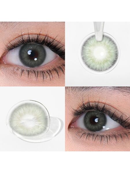 Mizzle Green Yearly Contact Lenses