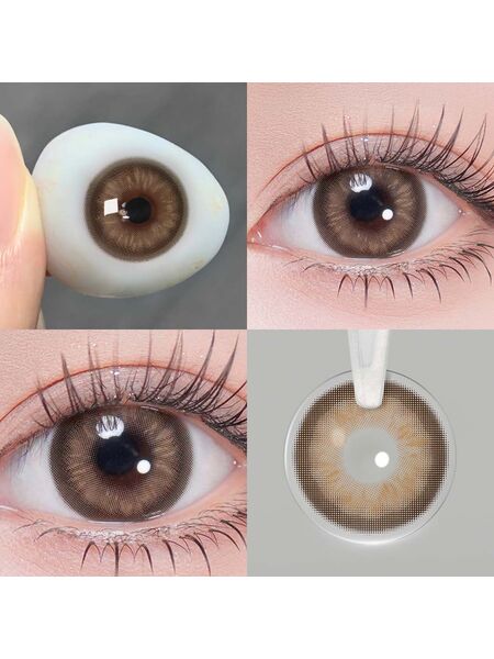 Spanish Circle Brown Prescription 6 Months Contact Lenses