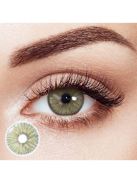 Angeles N Gray Yearly Contact Lenses | 2 Pcs