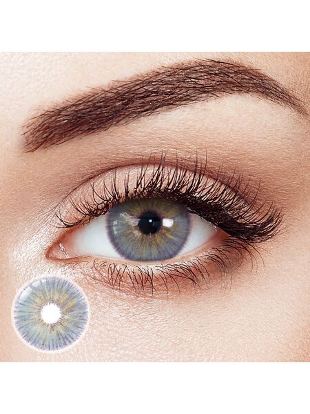 Angeles N Purple Yearly Contact Lenses | 2 Pcs