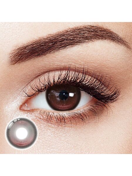 Goofy Princess Red Prescription Yearly Contact Lenses | 2 Pcs