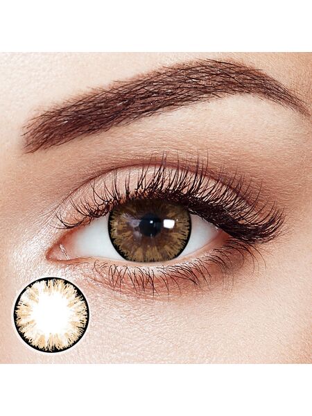 Rust Brown 6 Months Contact Lenses | 2 Pcs
